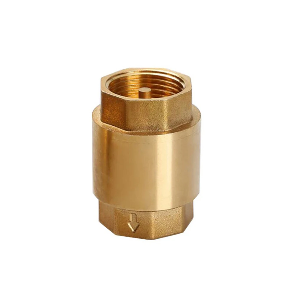 

Spring Check Valve Non-return Cap Stainless Steel Workmanship Long-lasting Factory Practical In-Line Valves DN15