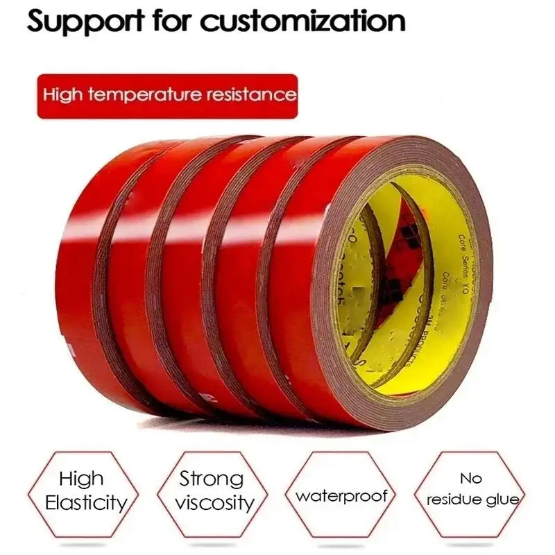 Водонепроницаемая двухсторонняя лента для автомобиля