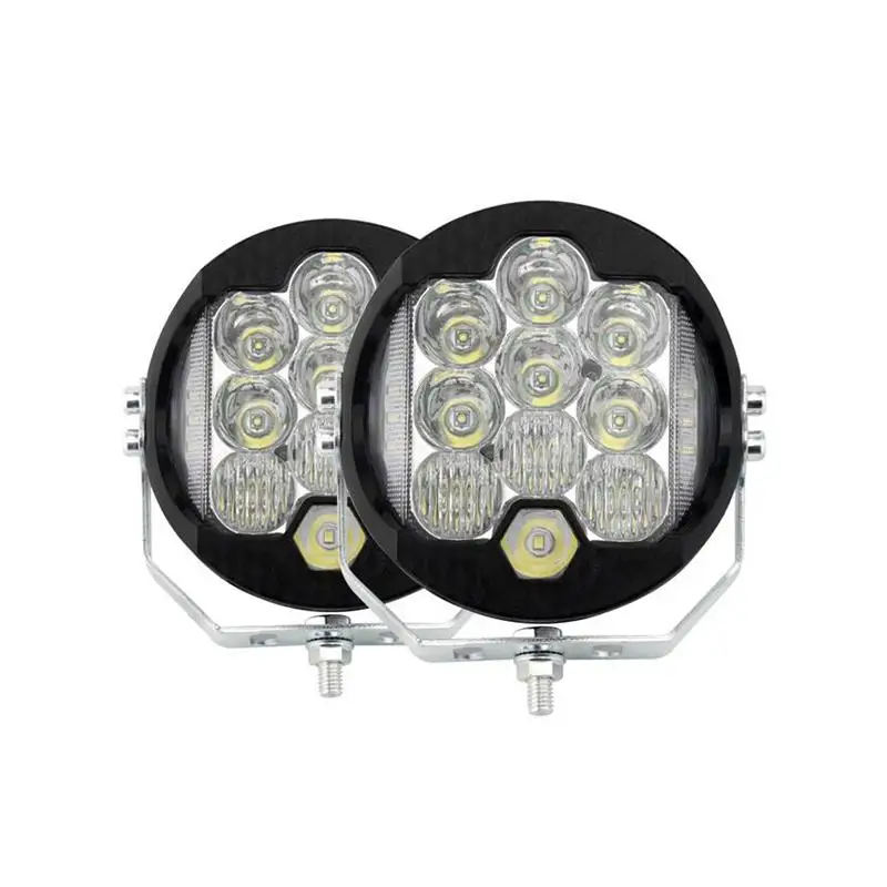 

Car LED Work Three-Sided Front Bumper Headlight For Jeep Horse Herder Off-Road Vehicle Motocycle Truck Pickup