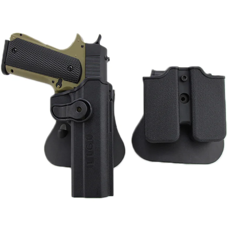 

IMI 1911 кобура Военная тактическая кобура для пистолета для страйкбола с магнитной сумкой для правой руки кобура для пистолета