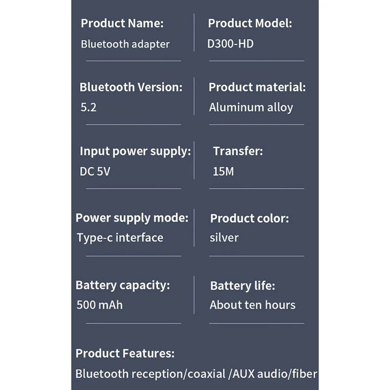 Беспроводной аудио адаптер HIFI + 3 5 мм Aux Toslink/коаксиальный выход Bluetooth 2 для