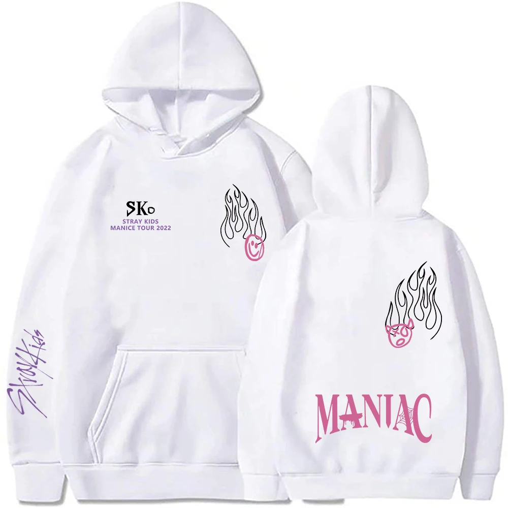 

Новинка, детские толстовки с изображением манекена, толстовка Skz World Tour с капюшоном для женщин и мужчин, корейские толстовки в стиле K-POP, свободные толстовки унисекс, одежда