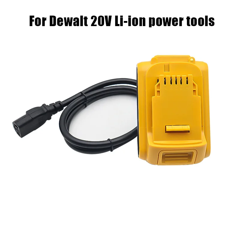 

Адаптер питания для литиевых аккумуляторов Dewalt, Milwaukee, Makita, 18 в, 20 в, DC 21 в