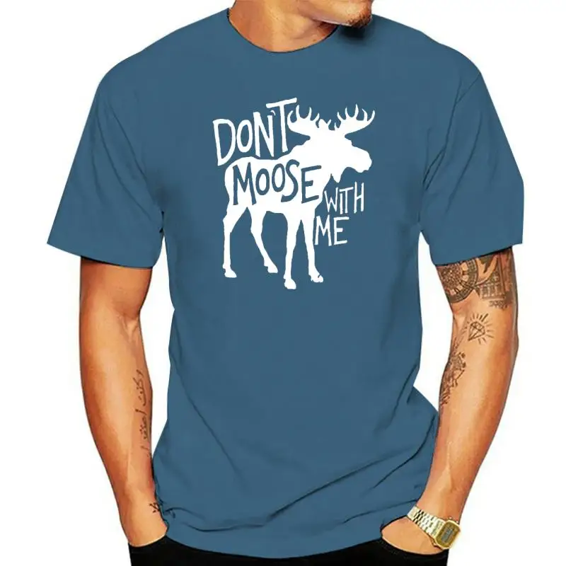 

Женская футболка с принтом «Don't ELK With Me»