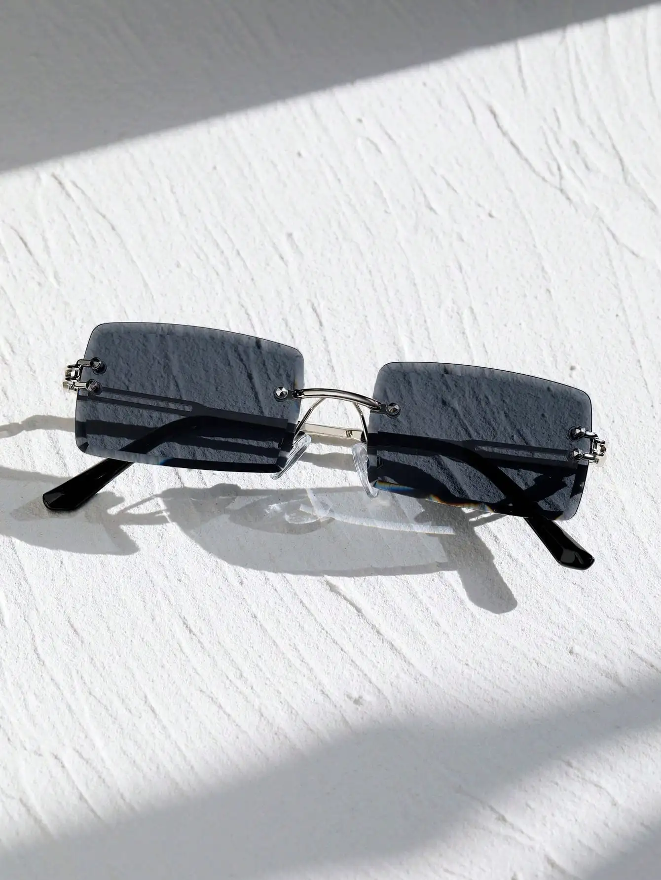 Квадратные солнцезащитные очки Fairmarry унисекс с медной оправой модные