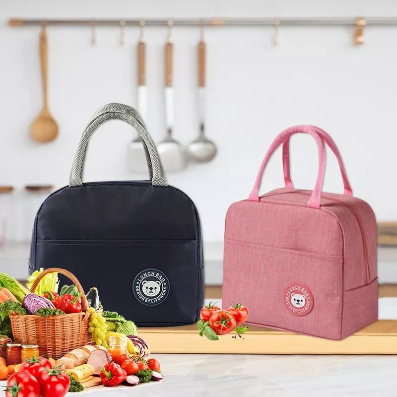 

New in lunch bag For Women Kids Cooler Bag Thermal bag Portable Lunch Box Ice Pack Tote Food Picnic Bags Lunch Bags for Work