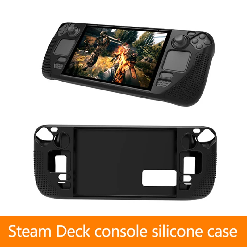 

Новый защитный чехол для палубы, нескользящий Ударопрочный силиконовый чехол, запчасти для игровой консоли, аксессуары для палубы