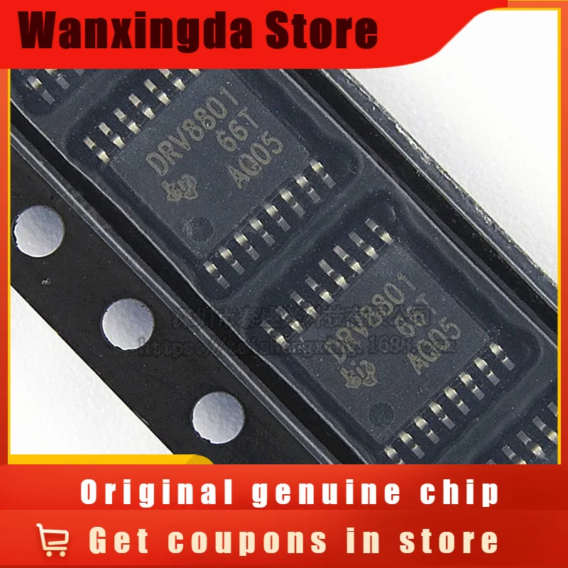 

Original genuine patch DRV8801PWPR silk screen DRV8801 HTSSOP-16 power management IC