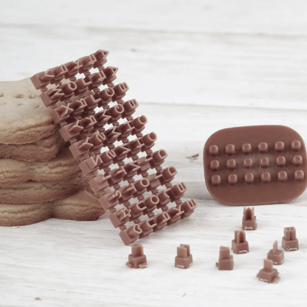 2 комплекта трафаретов для букв штампы из полимерной глины сделай сам алфавит