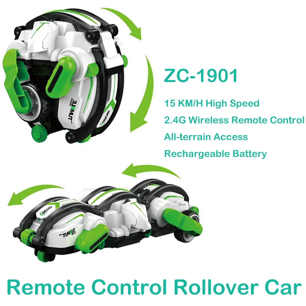 

Remote Control Rolling Car All-terrain Traffic High-speed Deformation Rc Car Juguetes Voiture Children's Birthday Gift