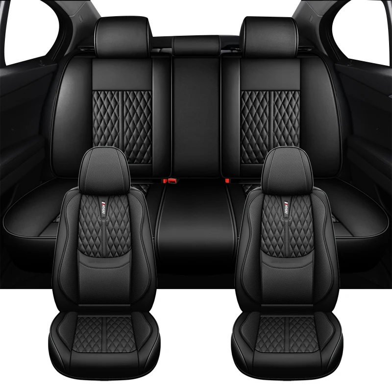 Фото Роскошные чехлы на автомобильные сиденья для BMW E60 X1 F48 E84 F30 E46 X3 E83 F25 E30 E91 E39 F11 F10 X5 F15 E53 Serie 1 E87 F31 Автоаксессуары №1
