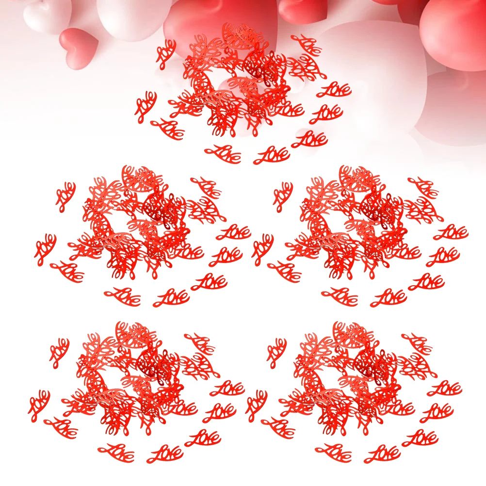 

5 Packs Valentines Day Decoration Party Supplies for Bar Cafe Shop Home