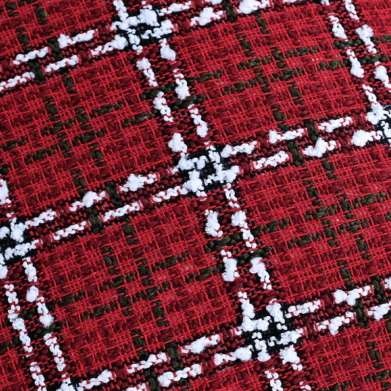 Рождественские принадлежности 1 шт. чехол для подушки 45x45 см красный плед в стиле