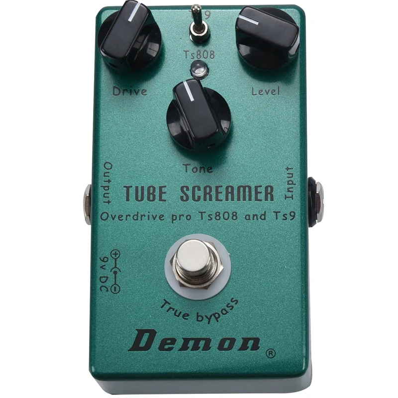 

New MOSKY Demon TS808 Tube Screamer Overdrive Pro Vintage Electric Guitar Effect Pedal