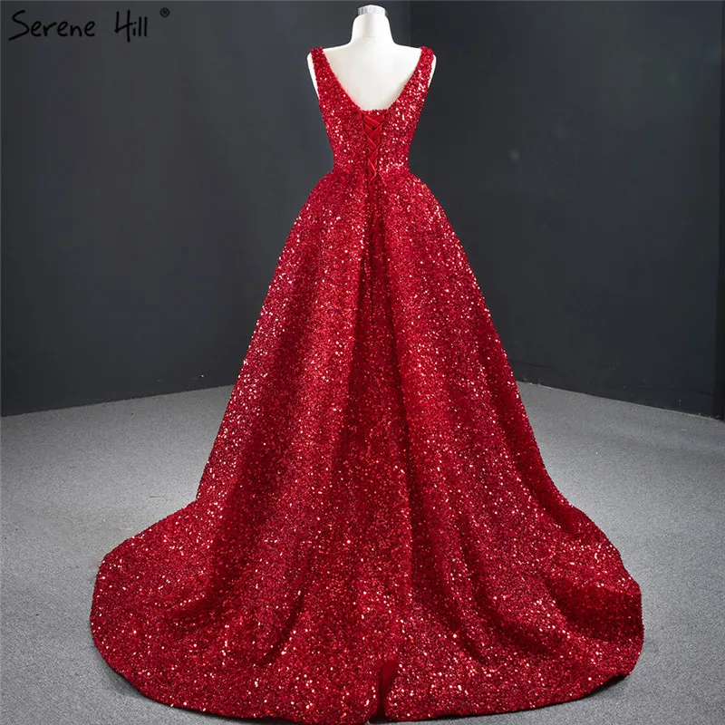 Sexy Women's Red Luxury Dress Bride V-neck Sequins Sparkling Poncho Dress Mermaid Tuxedo Party Dresses Bridesmaid Guest Evening