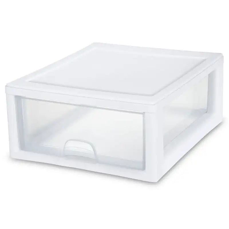 

Qt. Stacking Drawer White Bedroom organizer Room storage Cosmetic storage box Bathroom accessories Cheap make up organizer Drawe