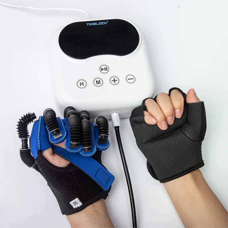 English Vision Stroke Hemiplegia Rehabilitation Robot Gloves Hand Finger Training Function Recovery Exercise Equipment