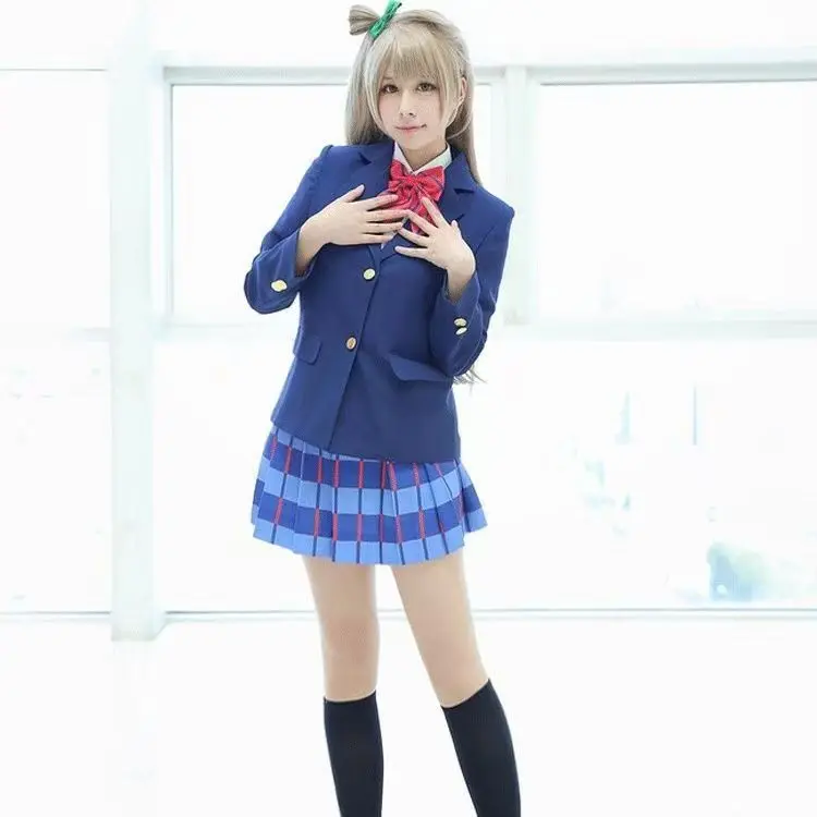 Полный комплект школьной формы LoveLive для косплея в стиле аниме, жилет и парик для всех персонажей, наряд для вечеринки на Хэллоуин (art.: 3920db1fb3acc) - 3920db1fb3acc
