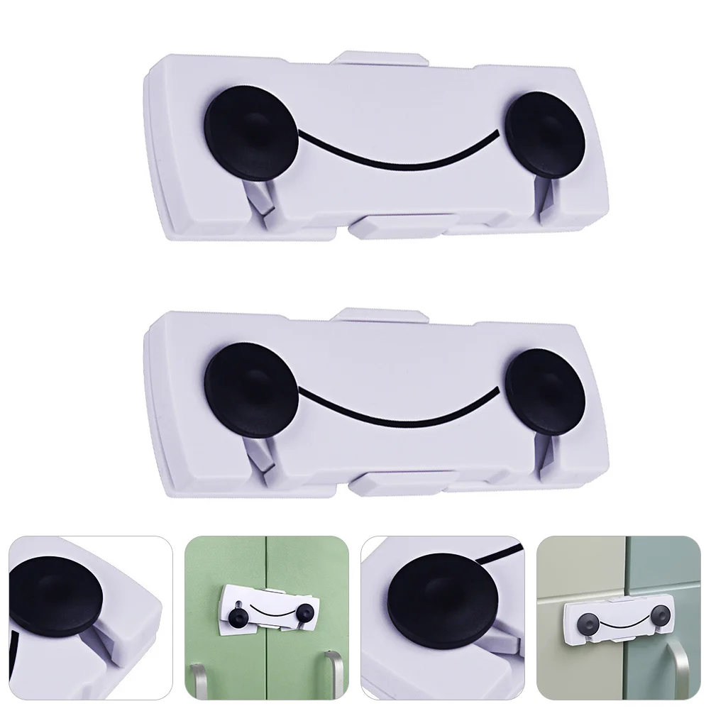 

2 PCS Baby Safety Lock Baby Proofing Cabinet Lock Self-adhesive Childproof Lock