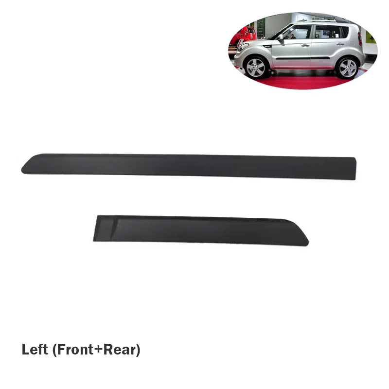 

Боковой молдинг корпуса двери боковая Резиновая полоса боковой протектор для Kia Soul 2010 2011 2012 2013