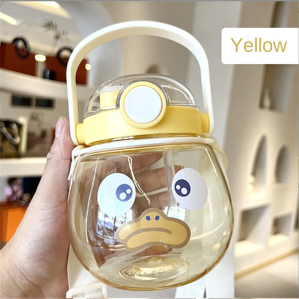 

Childrens Children's Water Cup Summer Big Belly Cup Cute Portable Sports Water Cup Leakproof Baby Water Bottle Safe To Drink