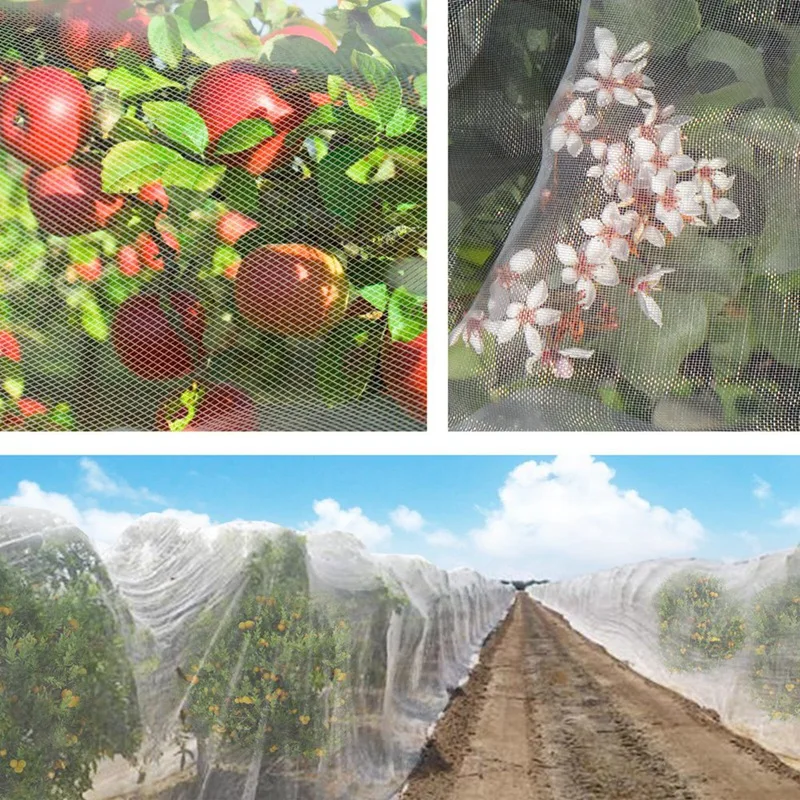 Москитная садовая сетка от насекомых-клопов Барьер насекомых Птичья Сетка для