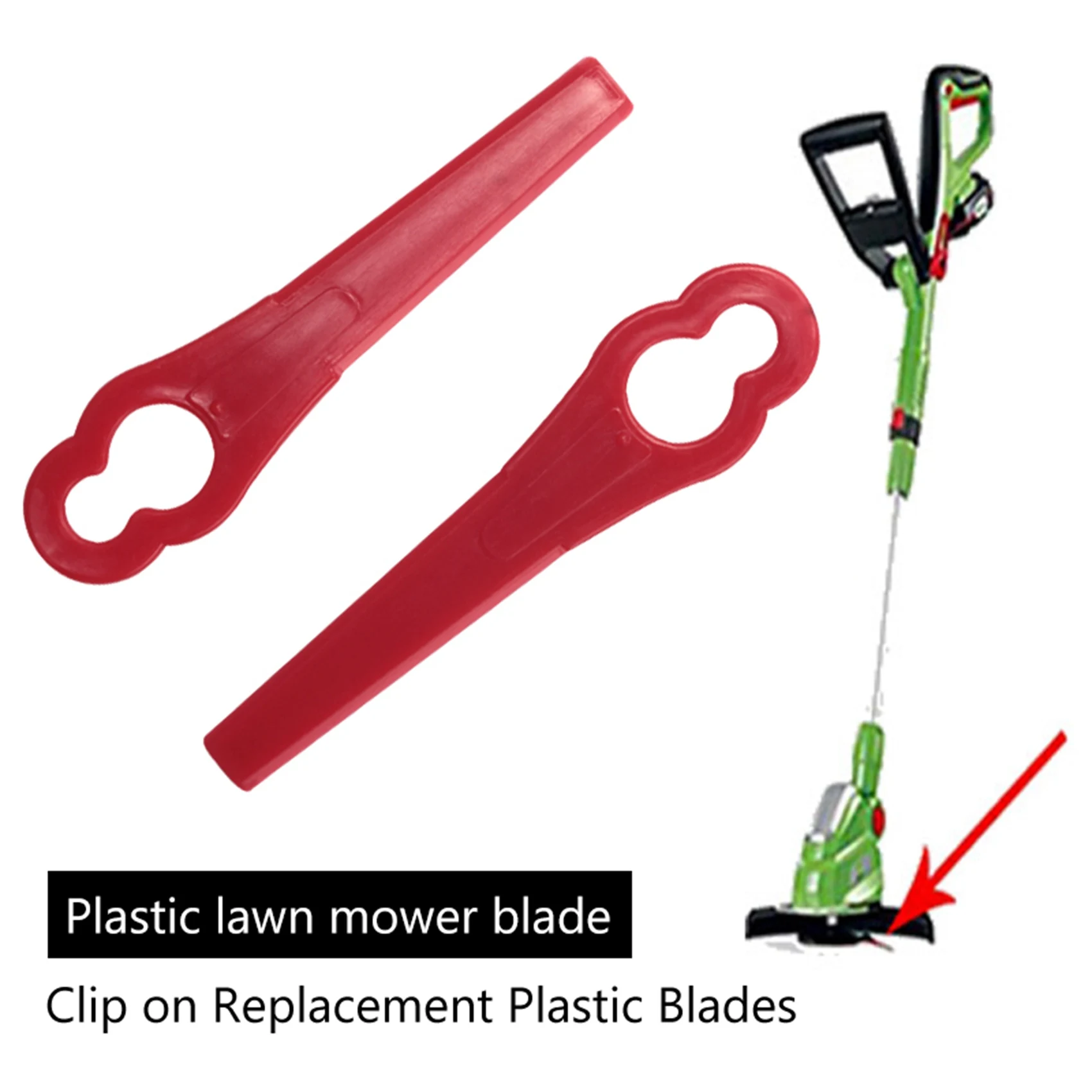 100 шт. раздвижной пластиковый фототриммер для травы DKGT06 20 в литиевый 1500 мАч