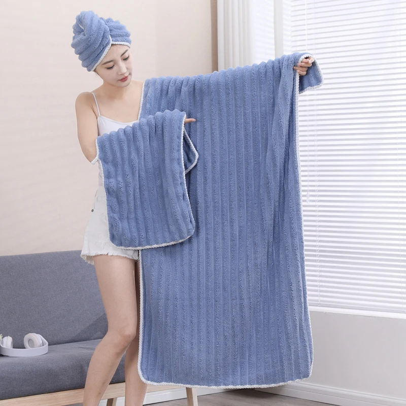 Набор полотенец из микрофибры для ванной комнаты