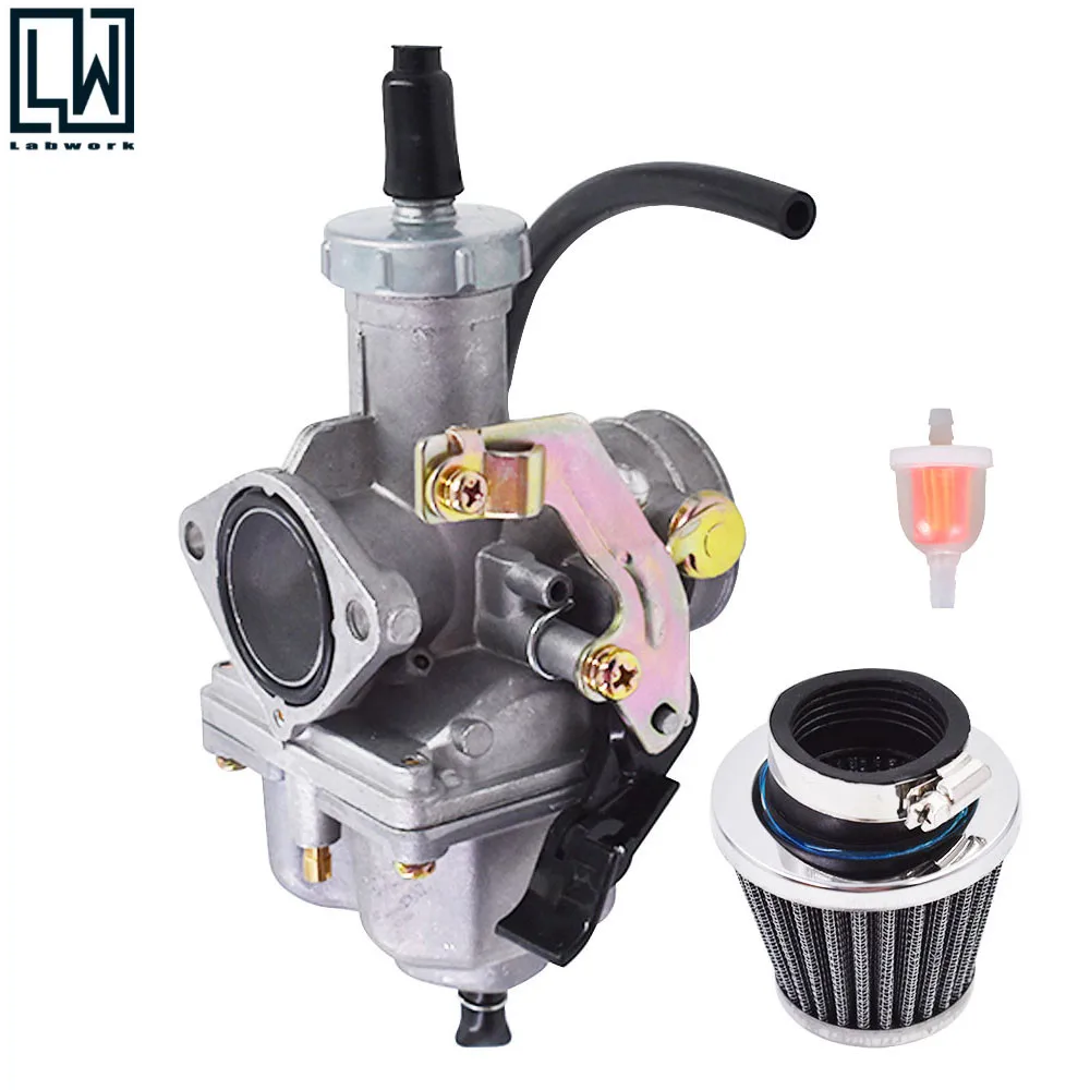 

Carburetor W/ Air Filter For Honda ATV ATC200S Sportrax 250 TRX250EX