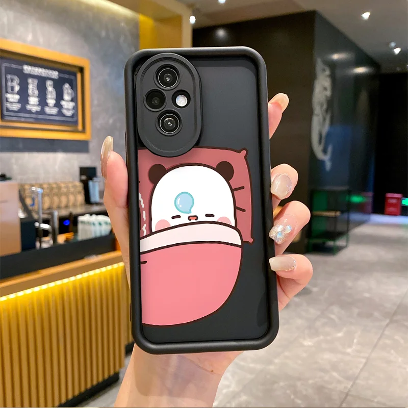 Милый чехол для телефона Bubududu Panda Couple Honor Huawei 200 70 90 Lite Mate 20 Pro Nova 10 P20 30 40 9X X8 мягкий