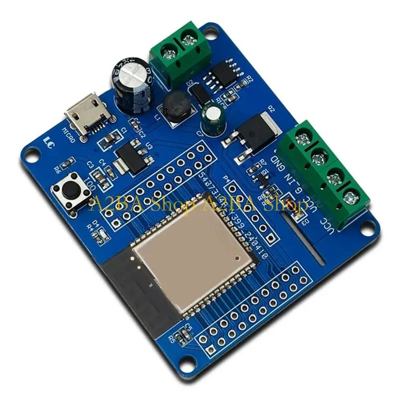 Фото Плата разработки A2BA ESP32, одноканальный модуль MOS-переключателей, вход 5-80 В, Wi-Fi №1