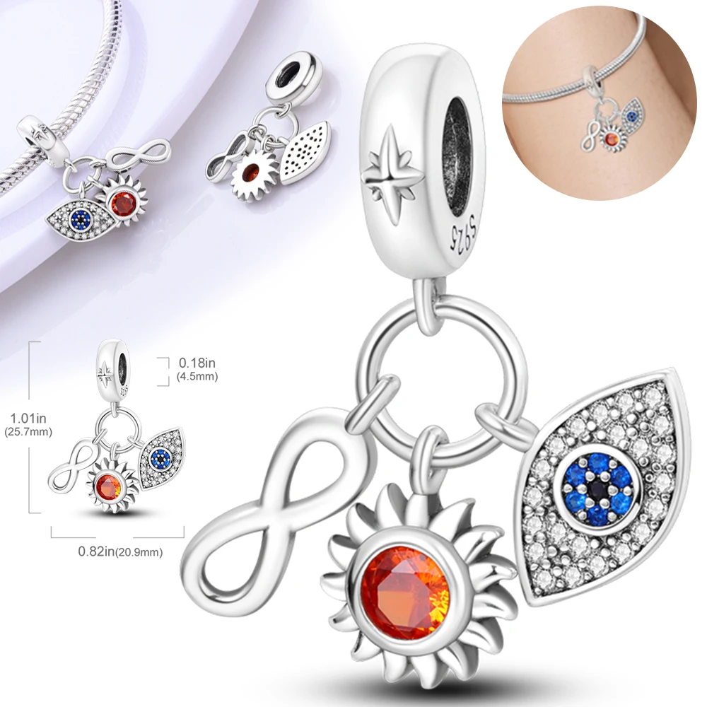 

Бусина-Шарм «Кот голубь» из серебра 925 пробы для браслета и ожерелья