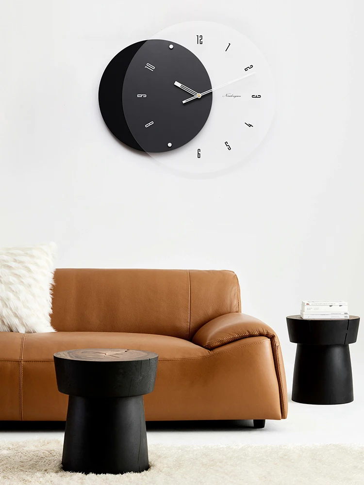 

Korean Acrylic Wall Clocks Precise Aesthetic Personalised Wall Clocks Bedroom Minimalist Reloj Cocina Pared Room Decor OC50GZ