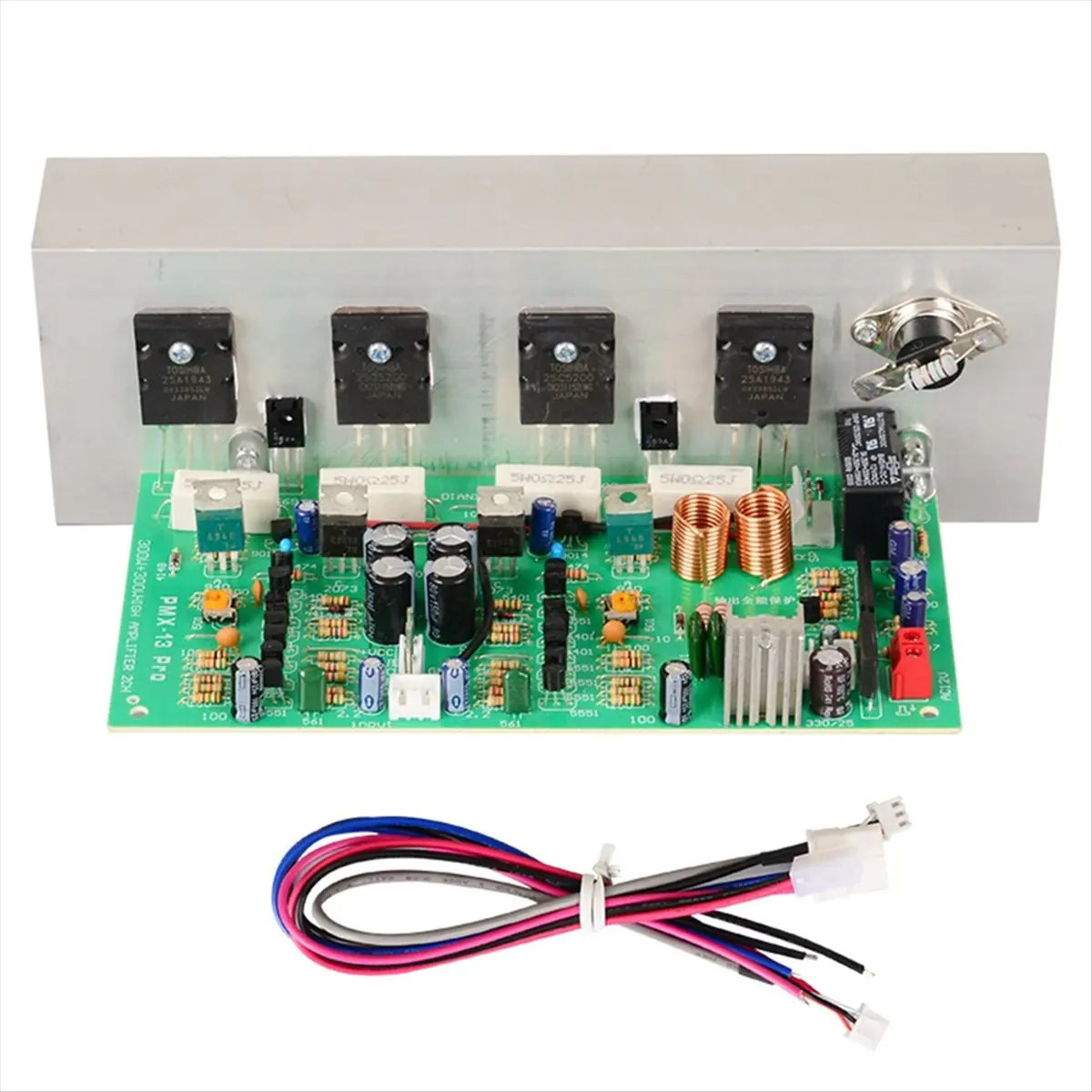 Новая усилительная плата PMX-300W 828new 2SA1943C5200 300Вт+300Вт с контролем температуры, 2.0-канальный HIFI аудиоусилитель (art.: 3920dc68babbd) - 3920dc68babbd