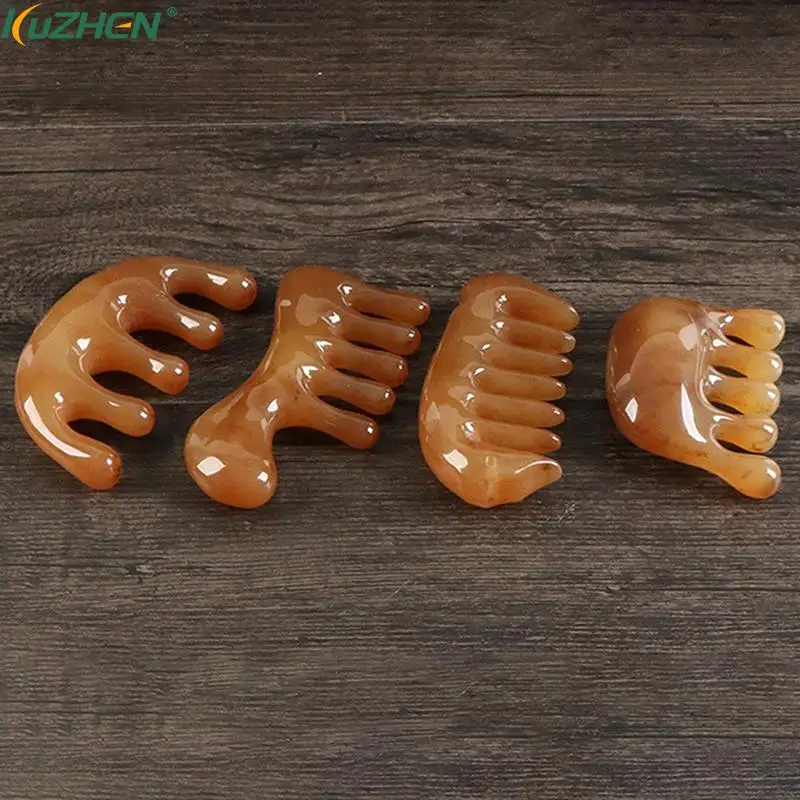 

1 шт., карманная расческа из натурального бычьего рога