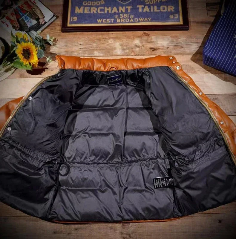 Тупое пятно бритвы! Классическая мужская зимняя куртка-пуховик Kimura Takuya с