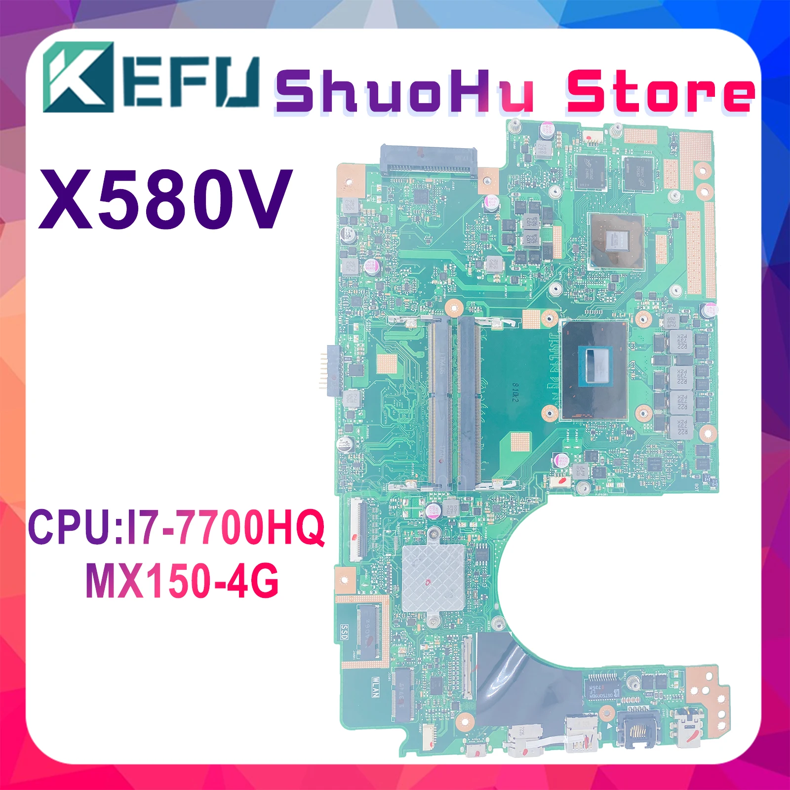 

Материнская плата для ноутбука ASUS X580VN NX580VN X580V X580VD