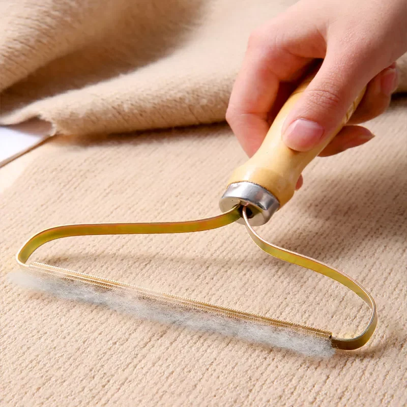 

Portable Lint Remover Clothes Fuzz Fabric Shaver Brush Power-Free Fluff Removing Roller For Sweater Woven Coat Cleaning Tool