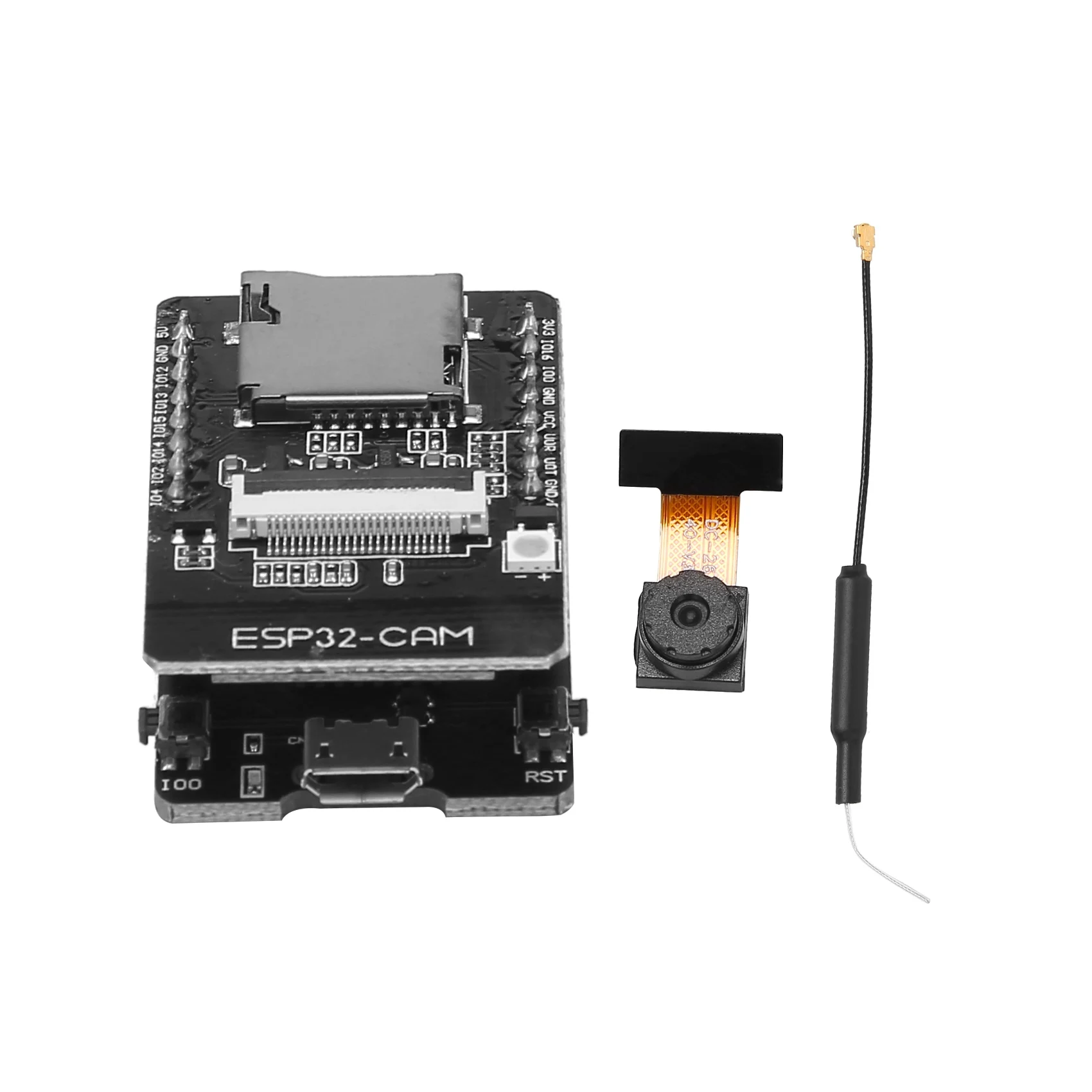 Плата Wi-Fi Bluetooth ESP32-CAM-MB Micro-USB к последовательному порта CH340G с режимом модуля камеры