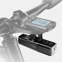 br800 highway mountain bike headlight flashlight usb charging for garmin code meter rack lifting gopro transfer lampseat