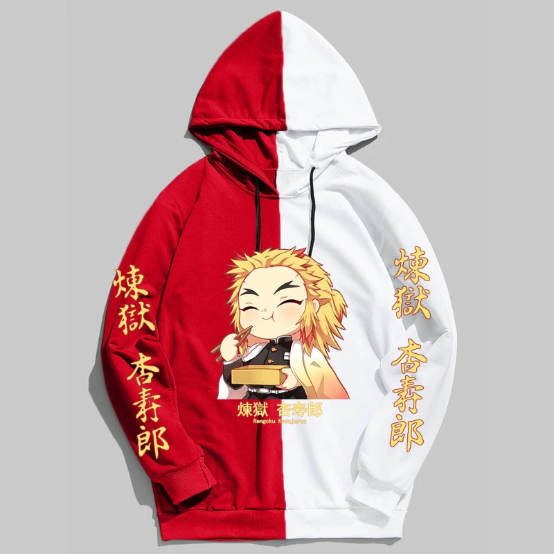 

Demon Slayer Kawaii Print Pullover Hoody Japanese Anime Agatsuma Zenitsu Hoodies Sweatshirt Casual Unisex Top Clothes