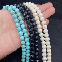 natural stone beads 6 10mm round beads for diy making mens and womens charm fashion necklace bracelet earrings accessories