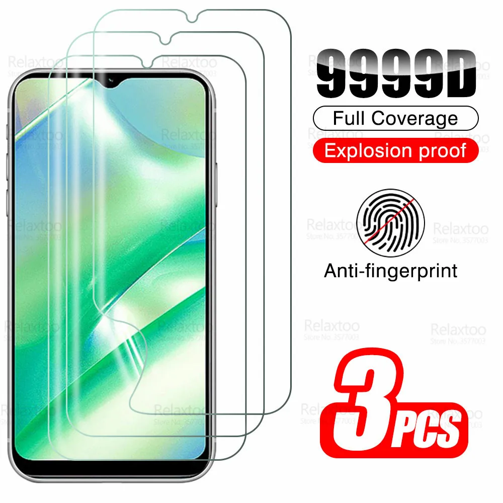 

3 шт., изогнутая Гидрогелевая пленка для Realme C33, защита экрана на RealmeC33 4G 2022 RMX3624 Realmi C 33 33C, мягкая пленка, не стекло