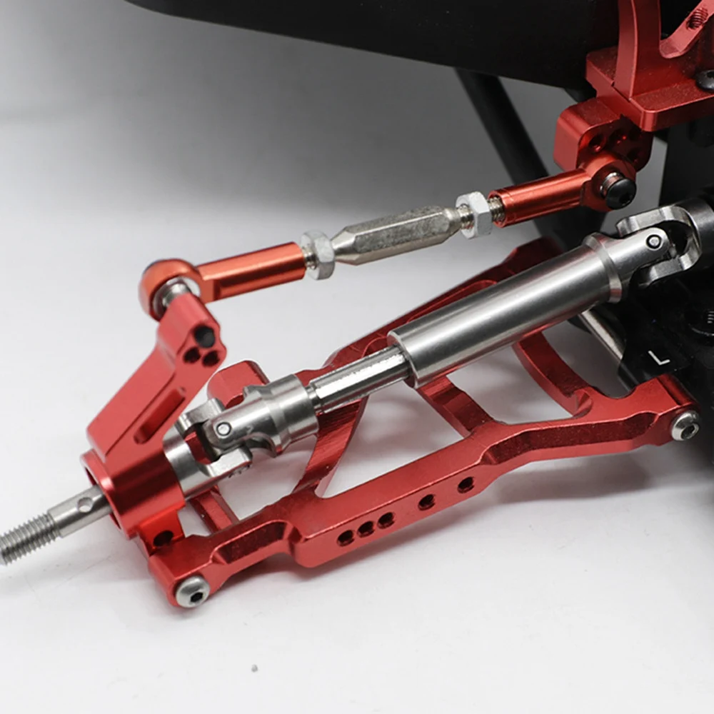 4 шт. металлический приводной вал из нержавеющей стали CVD для 1/10 Traxxas Slash