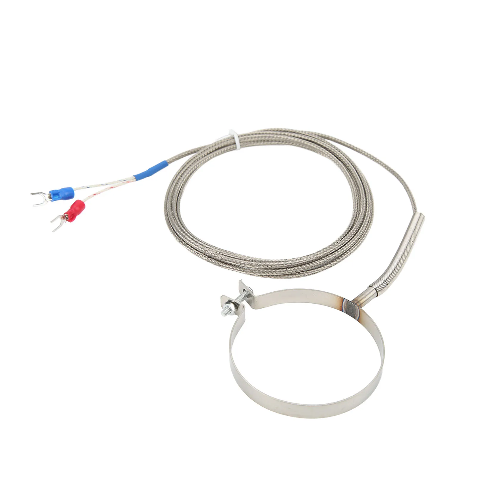 Термопара из нержавеющей стали 60 мм 0-400 ° C с резьбой для датчика температуры типа