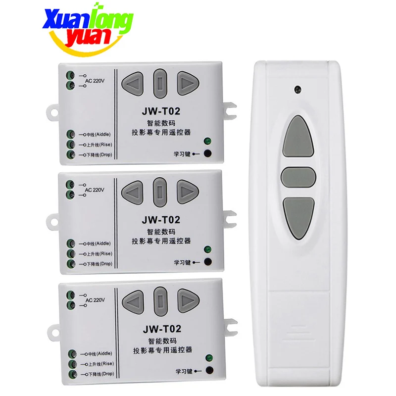 AC 220 В 433 МГц интеллектуальная цифровая RF беспроводная система дистанционного