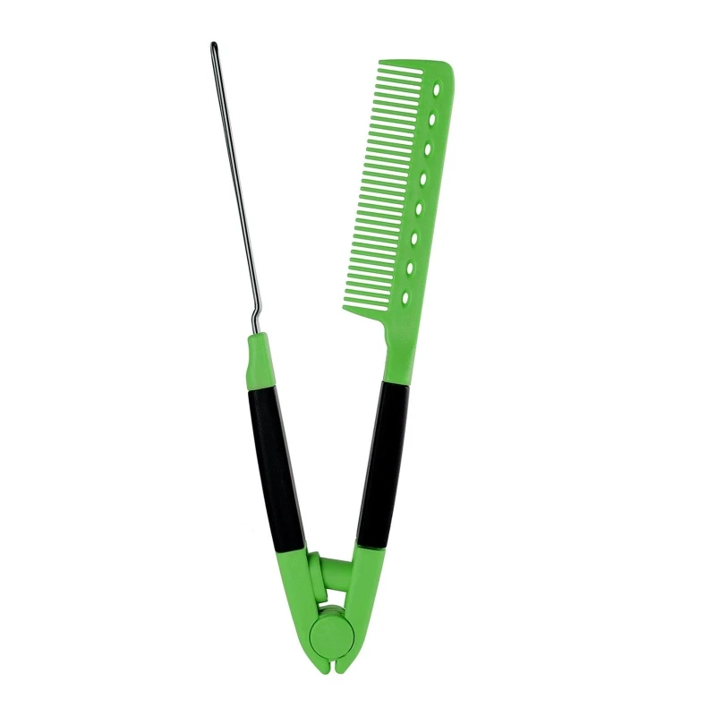 

Straightening Comb Hair Straightener Combs with A Firm Grip for Knotty Unkempt Hair Styling Comb