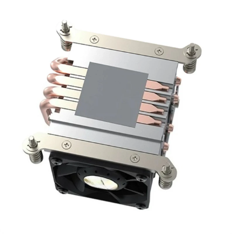 Фото Кулер для серверных процессоров LGA1700/LGA115X 2U, 5 тепловых трубок, 200 Вт, с PWM-вентилятором №3