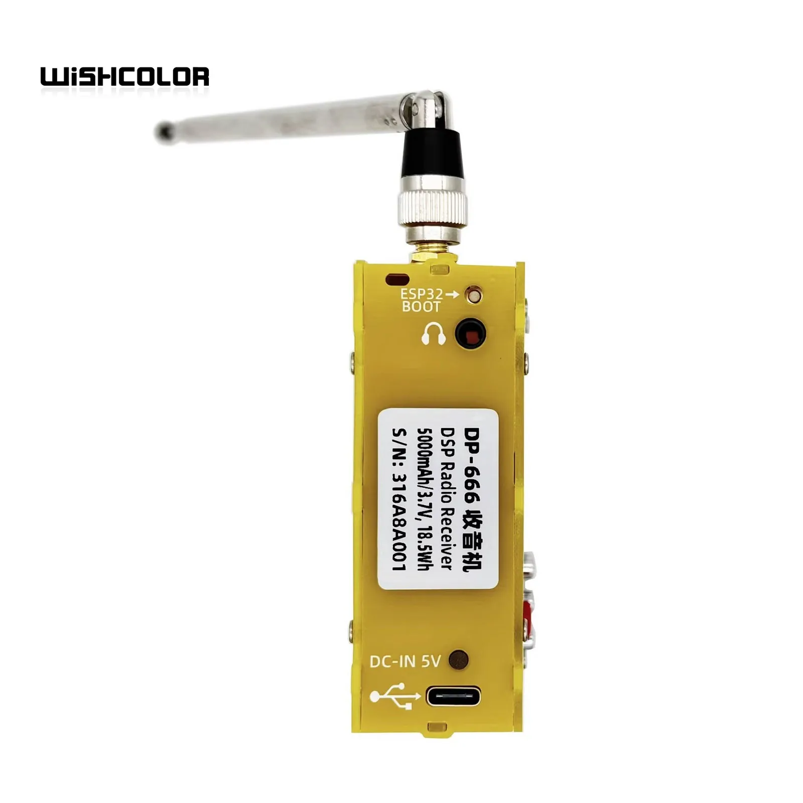 Hamgeek DP-666 TEF6686 Радио Высокочувствительный полнодиапазонный FM AM LW MW SW