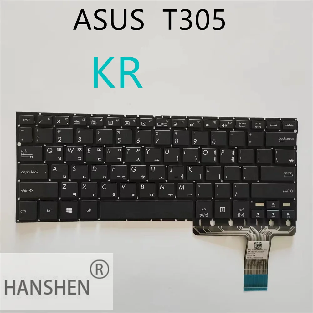 

Подходит для ASUS T305 подсветка Корейская русская Одиночная клавиатура